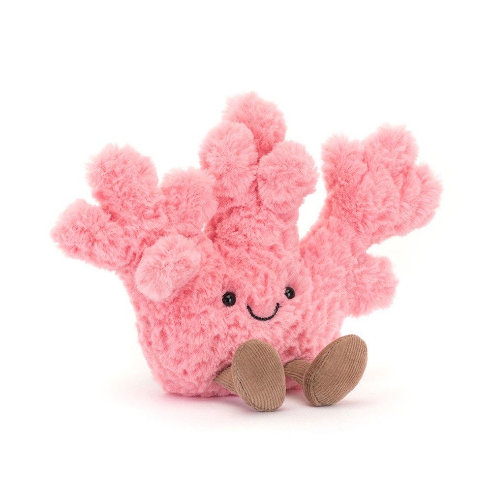 Jellycat Pink Coral Stuffed Animal RARE SAME DAY SHIP